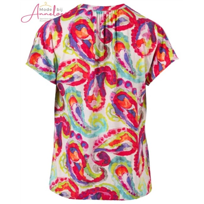 Enjoy Blouson kapmouw paisley 183607 Multicolor Enjoy Blouson kapmouw paisley 183607 Multicolor